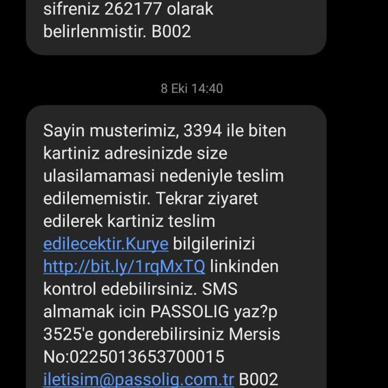 Kaybolan Kart Ve İletişim Sorunu