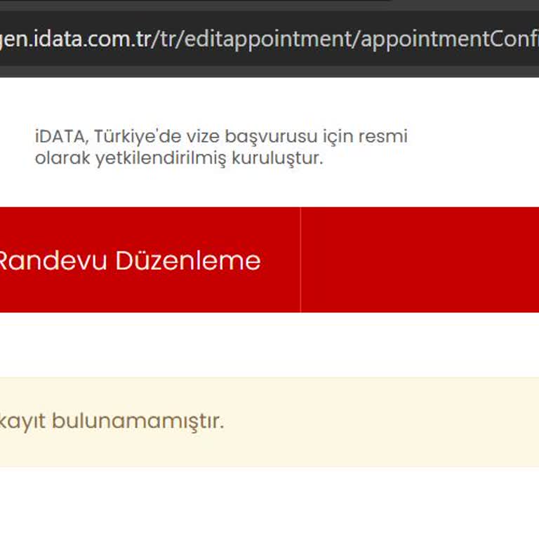 İdata Randevu Kaydı Sorunu Ve Çağrı Merkezi Erişimsizliği