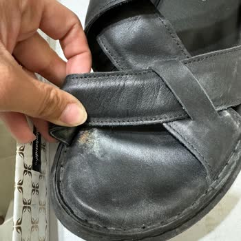 5 Günlük Kullanımda Renk Atması: Tergan Sandalet Hayal Kırıklığı