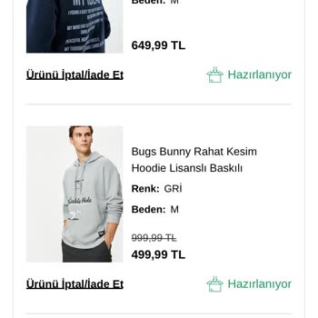 Kalitesiz Ürün Ve İlgisiz Müşteri Hizmetleri