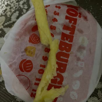 Burger King Siparişimde Hijyen Sorunu: Patateste Saç Teli!