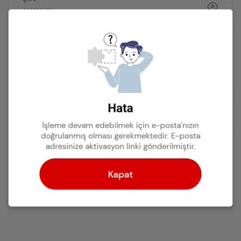 Mobil Uygulama Giriş Sorunu: Aktivasyon Linki Gelmiyor