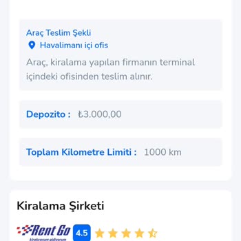 Findeks Notum Yüksek, Araç Kiralayamıyorum!