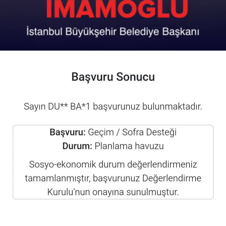 Sofra Desteği Yardımı Neden Ulaşmıyor?
