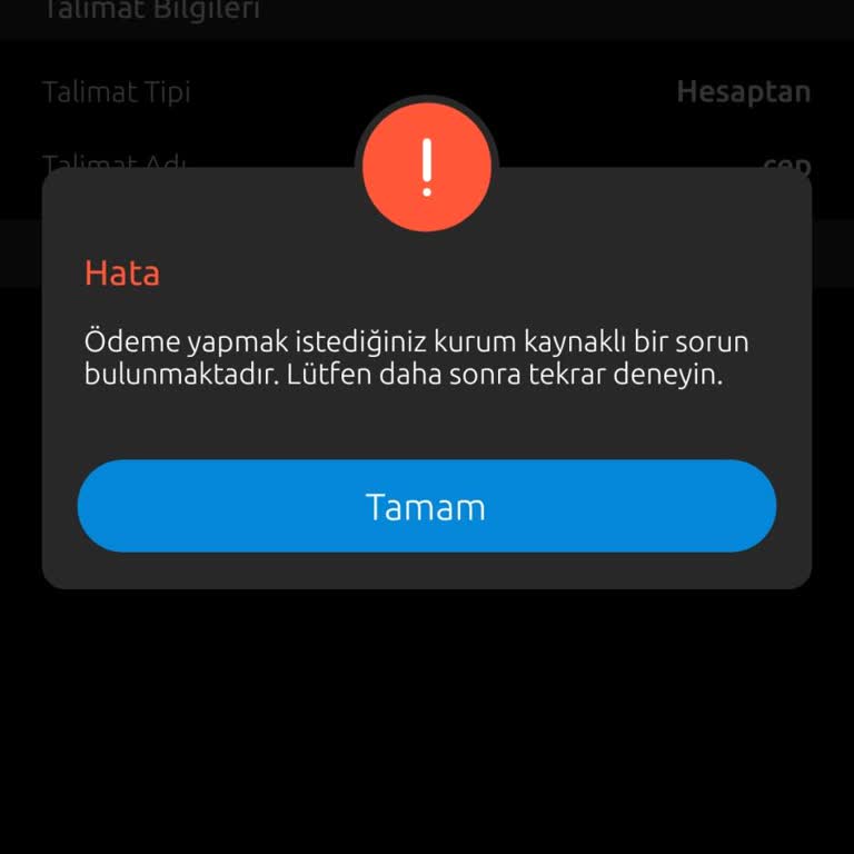 Vodafone'dan Aldığım Hatta Otomatik Ödeme Talimatı Sorunu