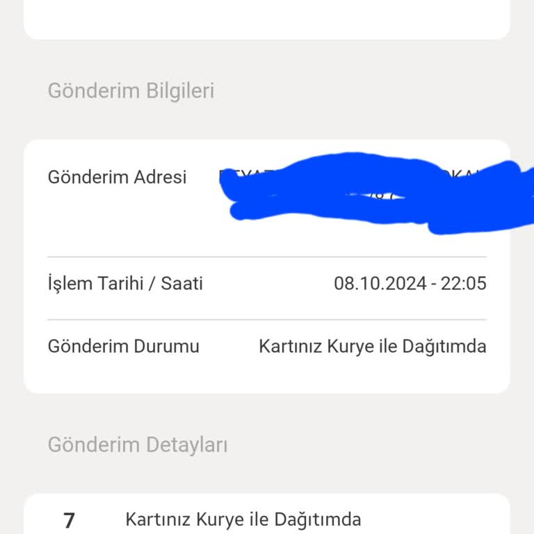 Kredi Kartı Teslimatında Uzayan Bekleyiş