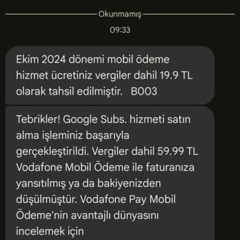 İzinsiz Abonelik Ve Yanıltıcı Müşteri Hizmetleri