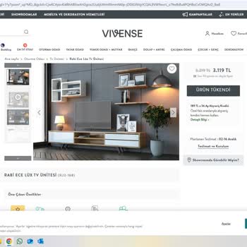 Vivense'den Teslimat Ve İade Kabusu