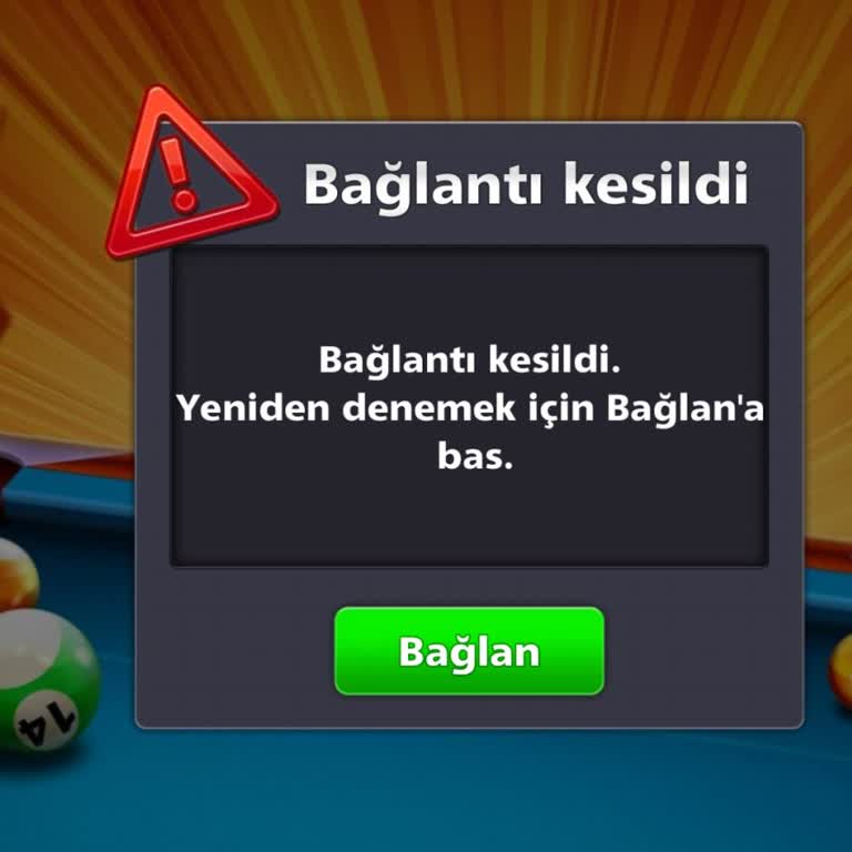 8 Ball Pool Hesabıma Giriş Yapamıyorum