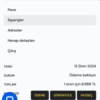 Opasaj.com'da İletişim Sorunu Ve Geri Ödeme Beklentisi