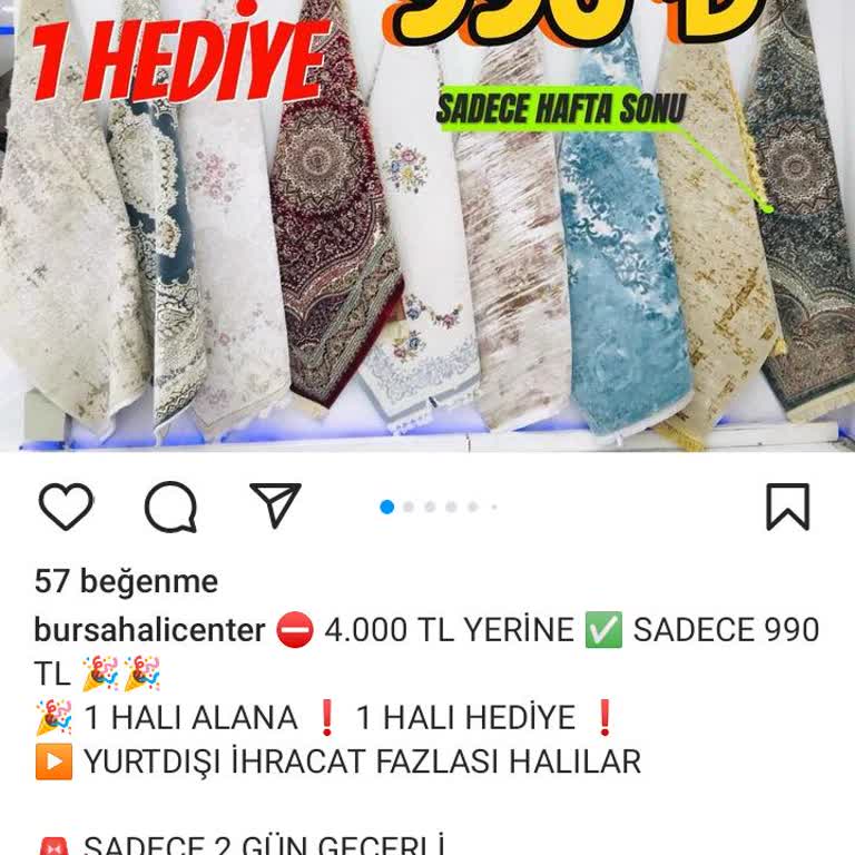 Bursa Halı Center Şikayeti
