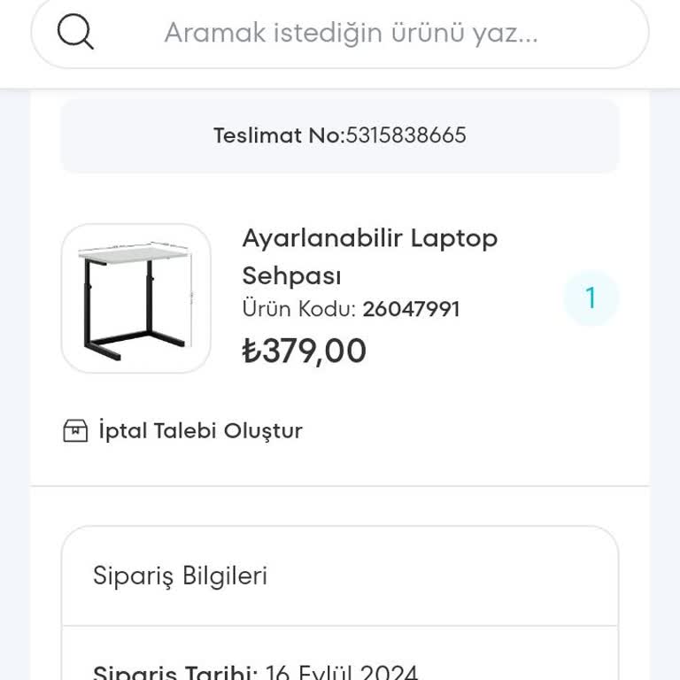 Siparişin Teslimatı Yılan Hikayesine Döndü