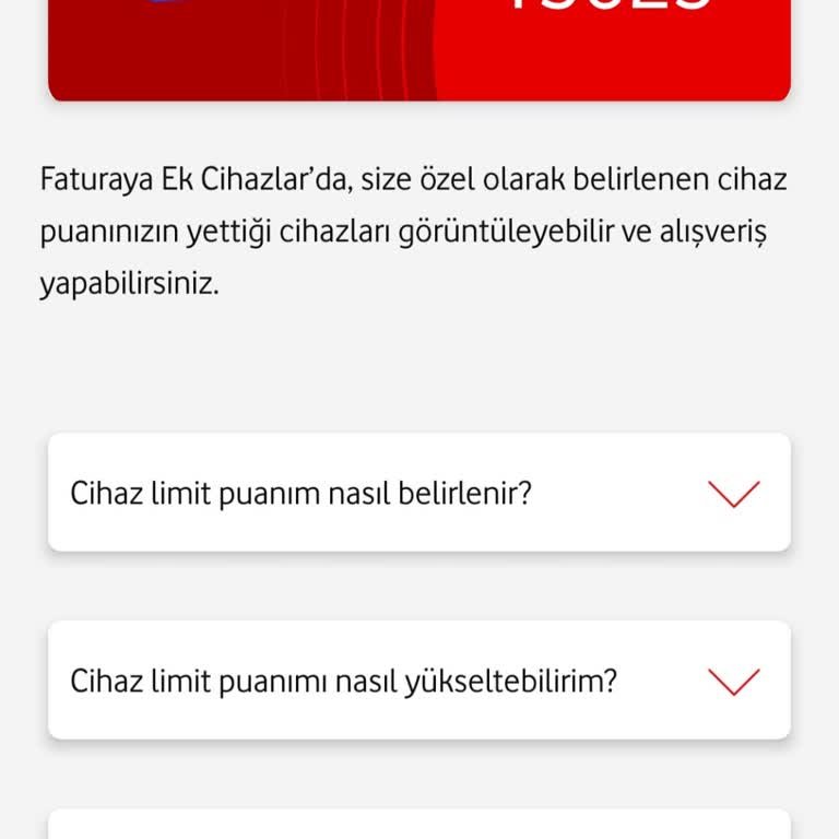 Vodafone'da Cihaz Puanı Krizi: Müşteri Hizmetleri Çözüm Sunmuyor