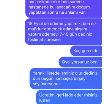 Teslim Edilmeyen Ürün Ve İade Sorunu