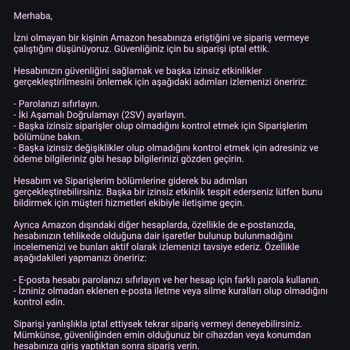 Sürekli İptal Edilen Siparişler Ve Çözüm Bulamayan Müşteri Hizmetleri
