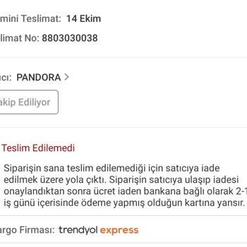 Trendyol'un Adres Güncelleme Hatası Ve İletişim Eksikliği