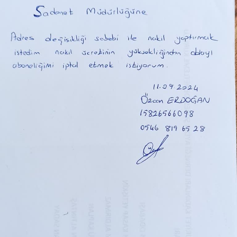 Sadenet Aboneliği İptal Sorunu