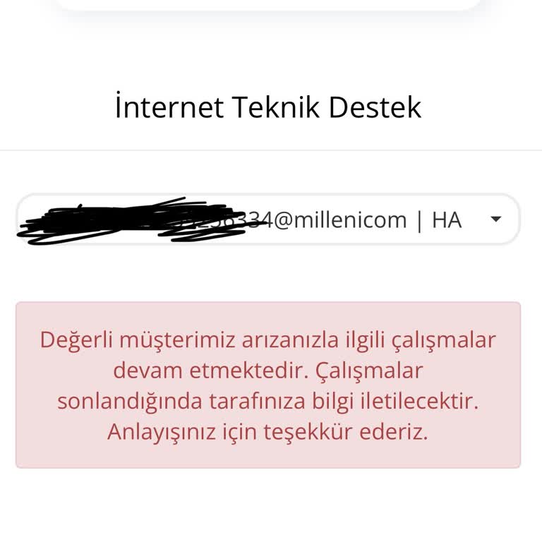 Millenicom'un Ulaşılmaz Müşteri Hizmeti