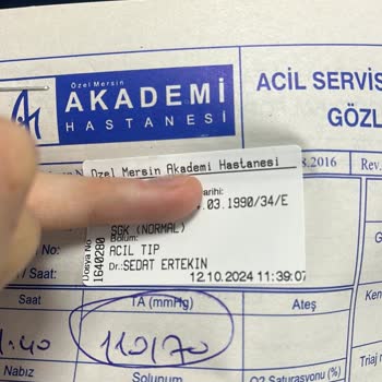 Acil Serviste Saygısızlık Ve Yetersiz Hizmet Mağduriyeti