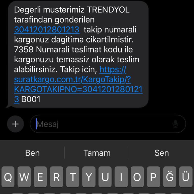Kargo Teslimatında Yaşanan Gecikme Ve İletişim Sorunları