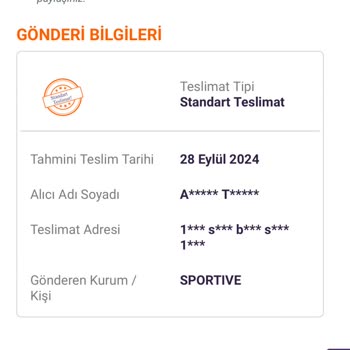 Teslimat Sorunu Ve Yetersiz Müşteri Hizmeti