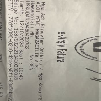 A101'de Yanlış Fiyatlandırma Ve Müşteri Hizmetleri Sorunu