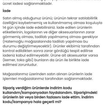 Optimum Hatemoğlu Mağazasında İade Sorunu Ve Çalışan Tavrı