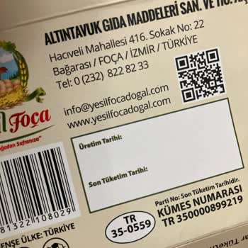 Market Ürünlerinde Tarih Ve Kalite Sorunu