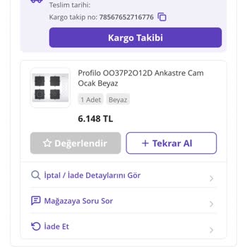 Teslim Edilmeyen Ürün Ve İletişim Sorunları