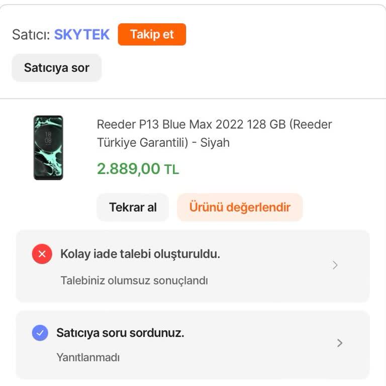 Hepsiburada'dan Aldığım Telefon Hayal Kırıklığı Yarattı