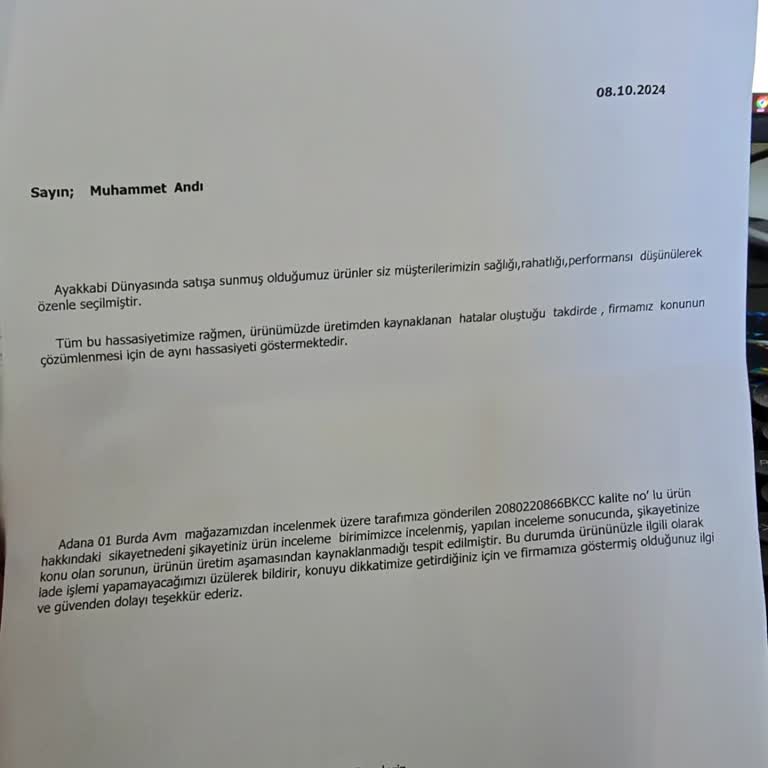 Skechers Ayakkabının 15 Günde Yırtılması Ve Garanti Reddi