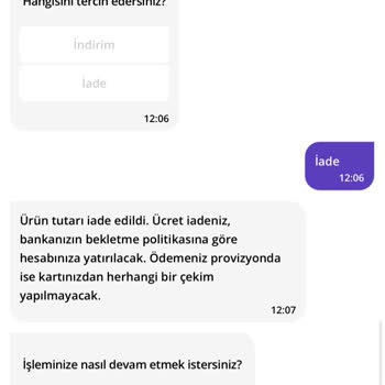 Yanlış İade Ve Güven Sorunu