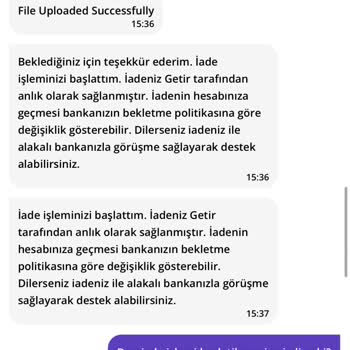 Yanlış İade Ve Güven Sorunu