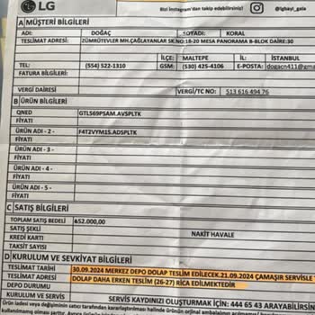 Yeni Buzdolabı Ayıplı Geldi, Değişim Reddedildi