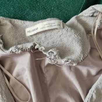 Yıkama Sonrası Paramparça Olan Yelek