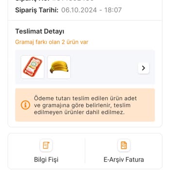 Migros'tan Gelen Siparişin Kötü Kokusu Ve İade Sorunu