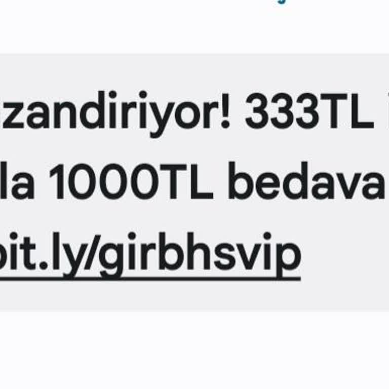 Bahis Sitesinden Gelen Mesajlara Son!