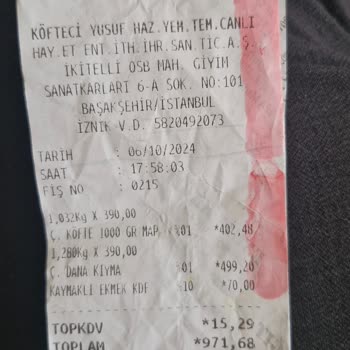 Domuz Eti Şüphesiyle İade Edilemeyen Köfte Krizi