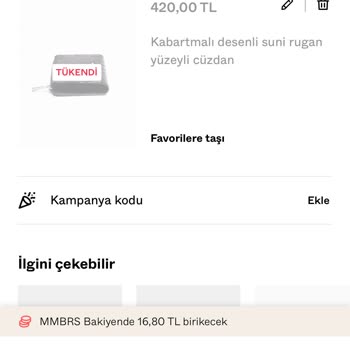 Bershka'da Stok Bilgisi Yanıltıcı Ve Sipariş Verilemiyor