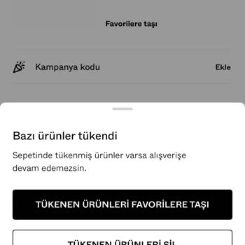 Bershka'da Stok Bilgisi Yanıltıcı Ve Sipariş Verilemiyor