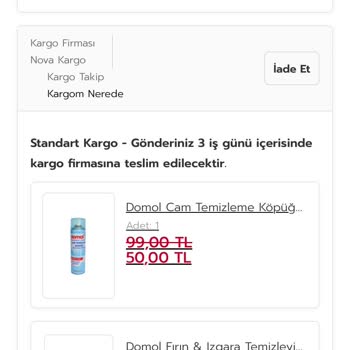 Eksik Teslimat Ve İletişimsizlik Sorunu