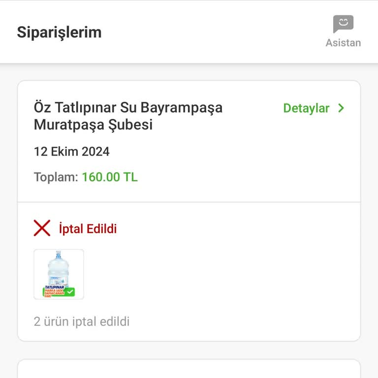 Trendyol Hızlı Market Sipariş İptali Ve Müşteri Mağduriyeti