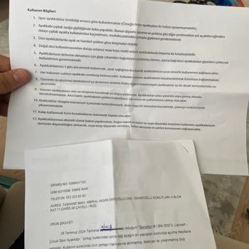 Trendyol'dan İade Reddi Ve Yetersiz Bilgilendirme Şikayeti