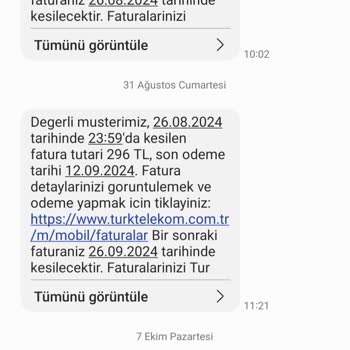 Yanlış Faturalandırma Ve Eksik Bilgilendirme Sorunu