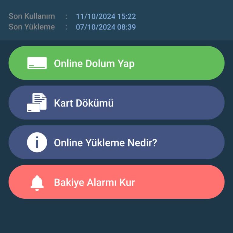 Kaybolan Kartım Ve Acil Yardım Talebim