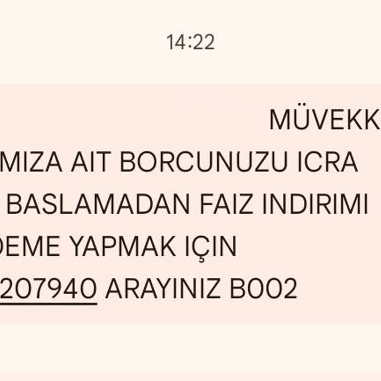 Haksız Borç Bildirimi: Yanlış İcra Takibi