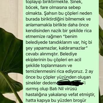 İBB'nin Çöp Toplama Sorumluluğunu İhmal Etmesi