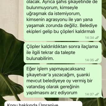 İBB'nin Çöp Toplama Sorumluluğunu İhmal Etmesi