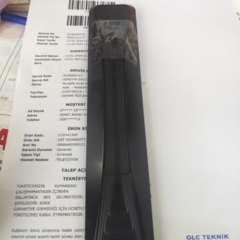 Vestel TV Kumandası Garanti Sorunu Ve Yanıltıcı Servis Deneyimi