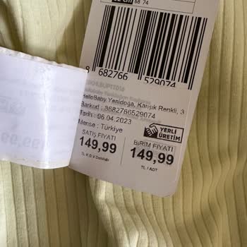 Ebebek Outlet Mağazasında Etiket Fiyatları Sorunu